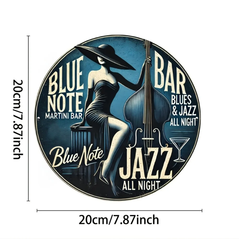 Blue Note Jazz Martini Bar Vin - огляд і ціна Vintage Collectible Plates