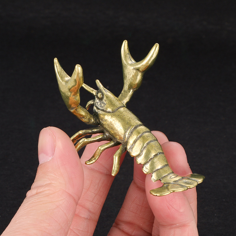 Solid Brass Crayfish Ornament  - огляд і ціна Vintage Collectible Pens