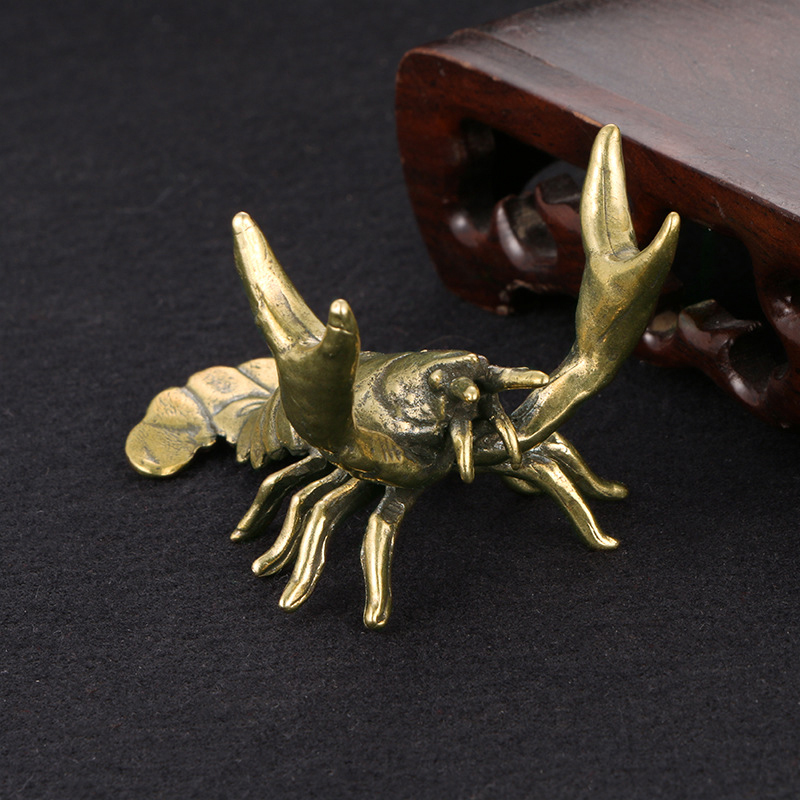 Solid Brass Crayfish Ornament  - огляд і ціна Vintage Collectible Pens