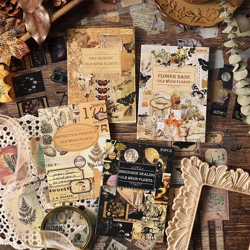 20 Sheets Vintage Die Cut Stic - огляд і ціна Vintage Collectible Books