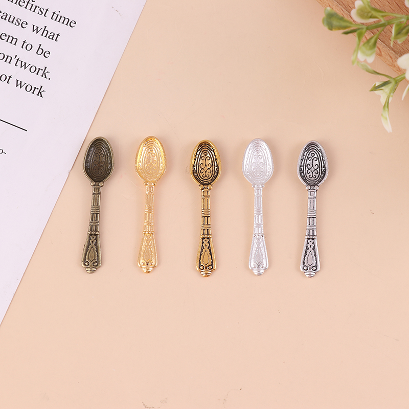 10Pcs 1:12 Dollhouse Miniature - огляд і ціна Vintage Collectible Spoons