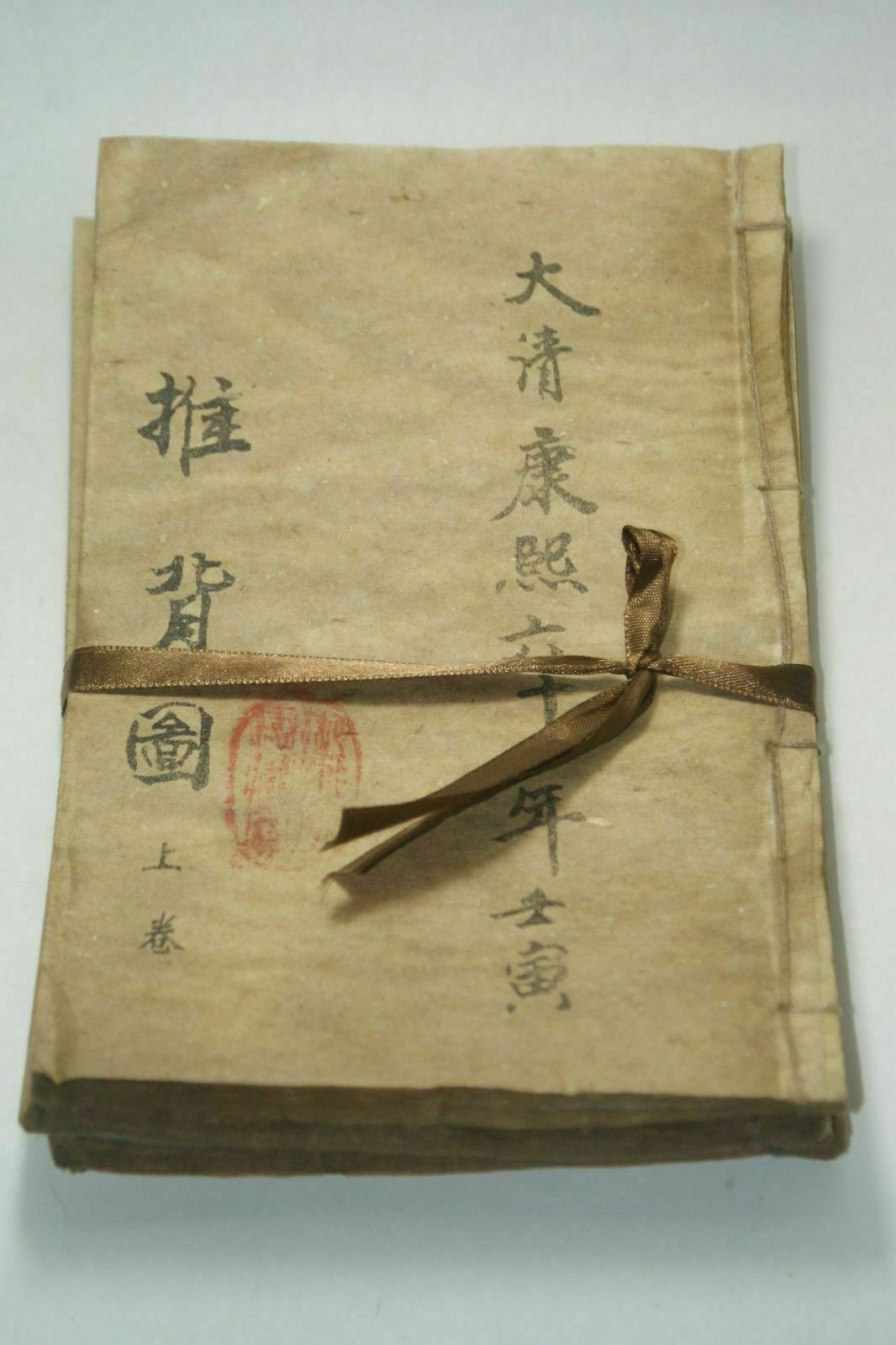 Hand-Painted Old Chinese Ancie - огляд і ціна Vintage Collectible Books