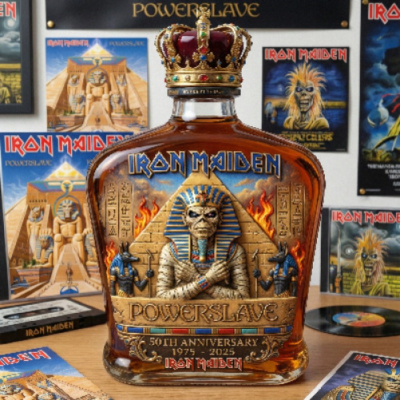 Vintage Rock Themed Mummy Scul - огляд і ціна Vintage Collectible Bottles