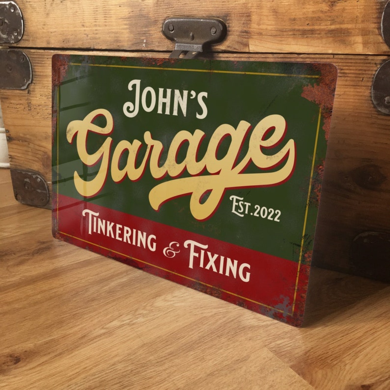Custom Personalised Garage Met - огляд і ціна Vintage Collectible Plates