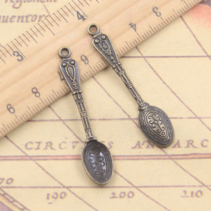 10pcs Charms Pattern Spoon 48x - огляд і ціна Vintage Collectible Spoons